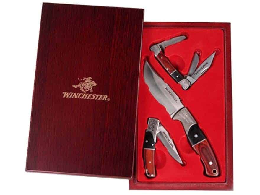 Winchester 3-Piece Pakka Cherry Knife Set Limited Edition - Peter J Starley  Kft