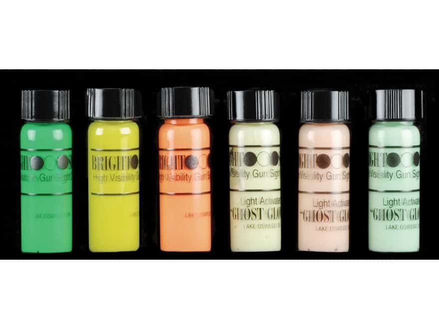 Bright Sights Professional Gun Sight Ghost Glow Paint Kit Peter J