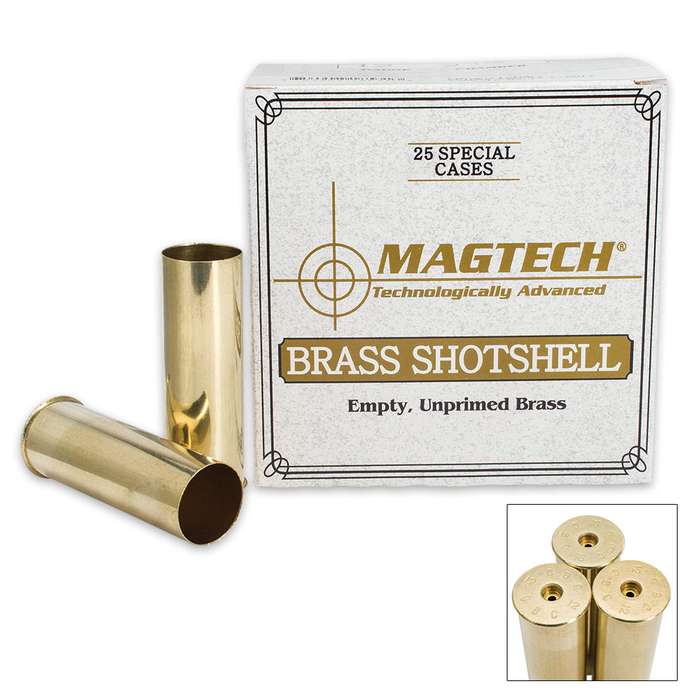 Magtech 12 Gauge brass hulls