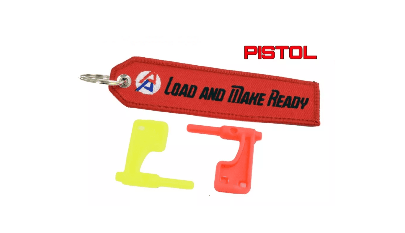 Chamber Flag, 2pack with DAA keychain For Pistol Peter J Starley Kft